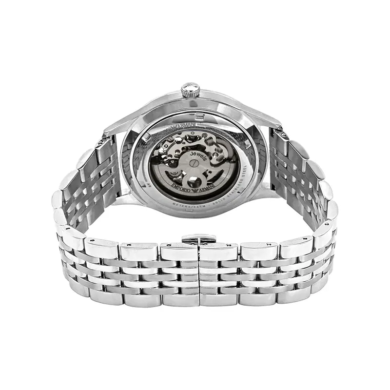 Emporio Armani Meccanico Skeleton Dial Men's Watch- AR1945